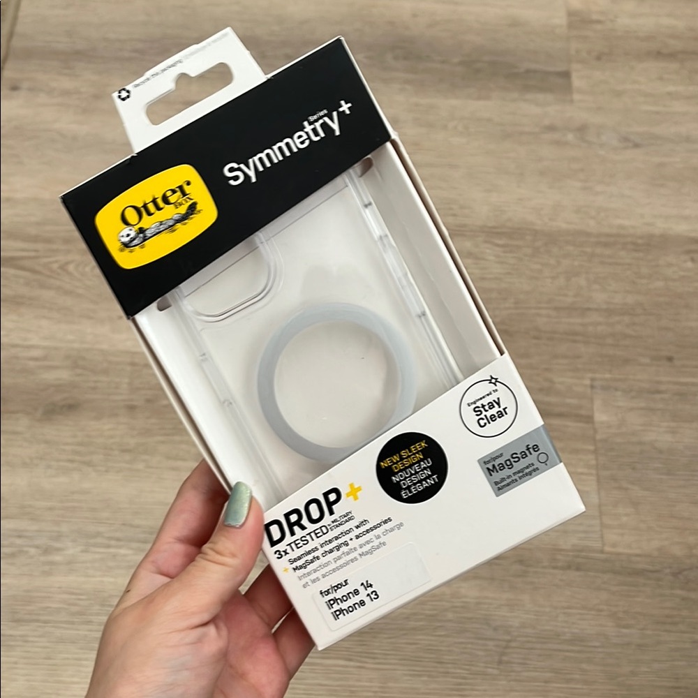 OtterBox Symmetry+ Clear MagSafe iPhone Case